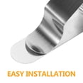 thumbnail image 3 of 8pcs Stainless Steel Trapezoidal Tablecloths Clips Heavy Duty Table Cloth Holders Picnic Tablecloth Clips Table Skirt Fixer, 3 of 8