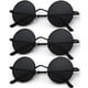 thumbnail image 1 of Gafas de Sol Redondas Polarizadas KALIYADI Retro de Metal UV400 47mm, 1 of 8