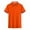 Orange, variant on Patlollav Womens Solid Sports Quick Dry Shirt,Mens and Womens Short Sleeve V-neck Tops