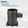 thumbnail image 4 of Sensor de flujo de aire masivo de repuesto para Nissan Maxima 2002-2003 para Infiniti G35 2003 – Paquete de 1, 4 of 7