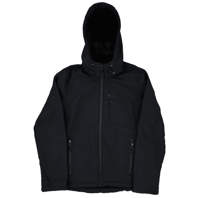 Women's SoftShell Water & Wind Resistent Fleece lined Jacket with Removable Hood