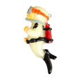thumbnail image 3 of Adornos colgantes para acuario con forma de pez buzo gordo azul, adornos pequeños para acuario, buzo flotante sumergido, 3 of 5