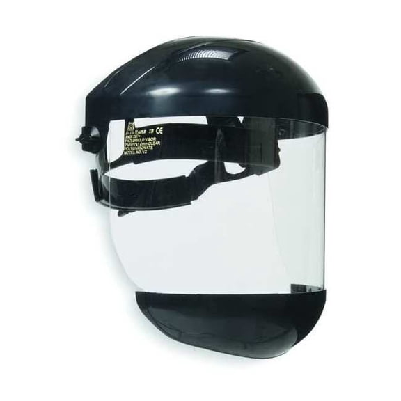 Condor FaceShield,Uncoated,Clear,Polycarbonate 2AUB7