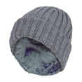 thumbnail image 1 of Heat Holders - Boys Every Day Casual Wear Ribbed Turnover Winter Hat for Kids, 1 of 2