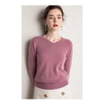 thumbnail image 1 of Sueter De Mujer Moda Sweater Dama Cuello V Abrigo Ligero LOLE  Sueter, 1 of 6