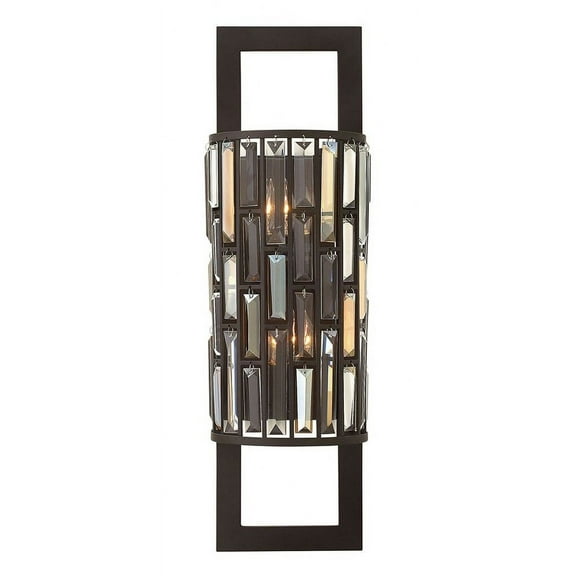 Fredrick Ramond Lighting - Gemma-Two Light Wall Sconce-8 Inches Wide by 25.5