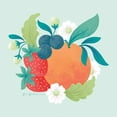 thumbnail image 3 of Graham, Gia 15x15 Black Modern Framed Museum Art Print Titled - Market Fresh II, 3 of 5