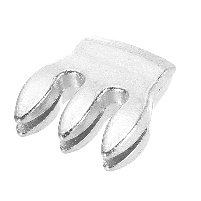 Metal Violin Mute 3 Prong Practice Violin Silence Mute Silver for Fiddle Violin Volume Control Practice