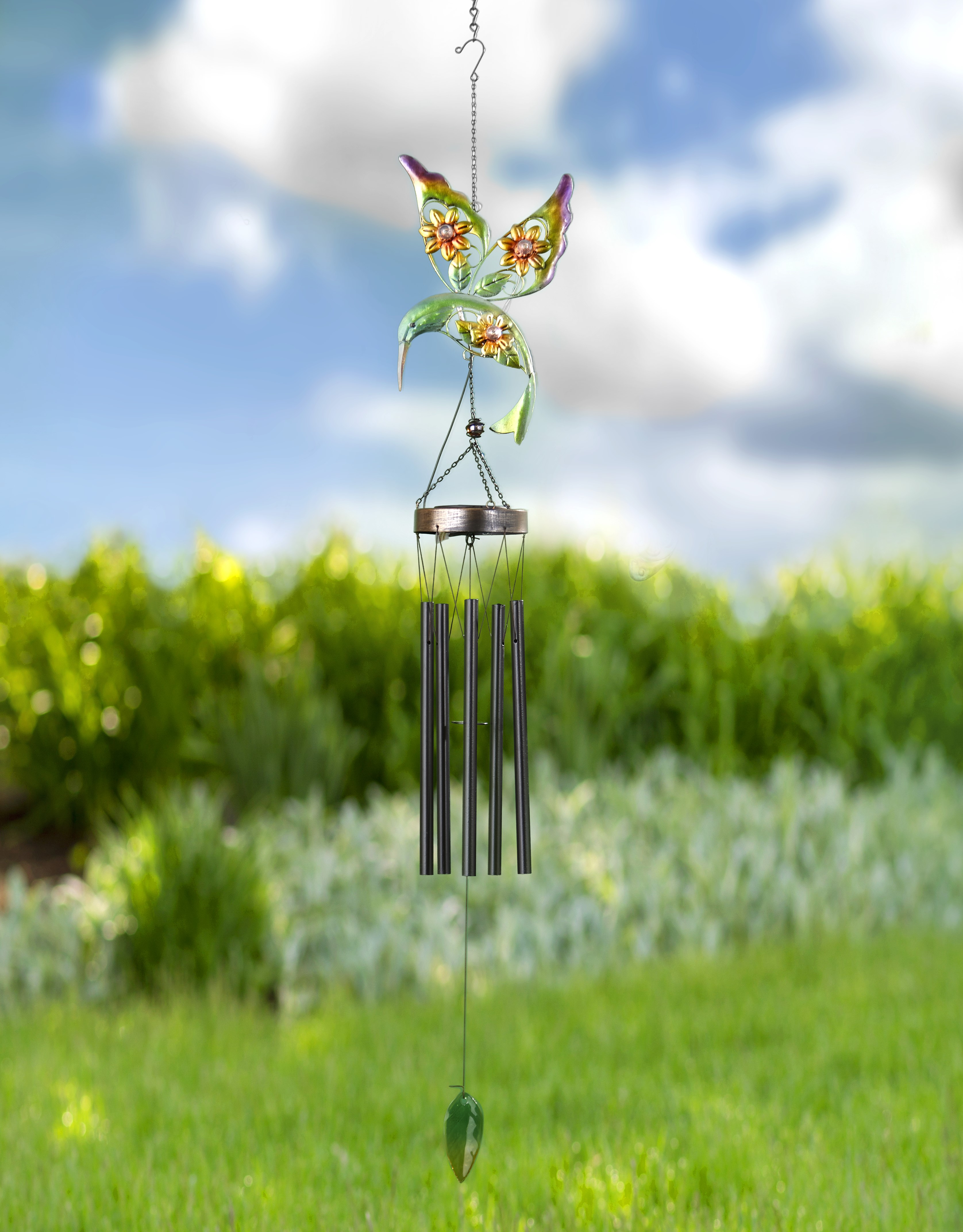 Solar Wind Chimes Garden Décor Patio Décor LED Solar Lights