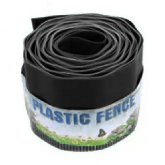 Plastic Garden Lawn Edge in Black for Neat and Organized Outdoor Spaces