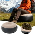thumbnail image 2 of Inflatable Footrest Ottoman - Portable All-Weather Flocking Stool for Indoor & Outdoor Use, Lightweight Pouf for Home, Patio, Garden, Camping and Travel, 2 of 6