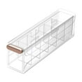 thumbnail image 1 of jifeng Wall-mounted Storage Box Drawer Design Anti Dust Storage Box for Office Ties White, 1 of 7