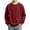 #A02-Wine, variant on Abcomgle Boys Sweatshirts Size 10-12 Solid Long Sleeve Crewneck Kids Pullover Casual Fleece Youth Sweatshirt
