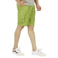 thumbnail image 3 of Inkmeso Solid Cargo Shorts For MenRelaxed Fit Casual Shorts Loungewear Everyday Cotton Pants, 3 of 7