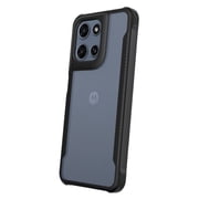 onn Dual-Layer Phone Case for Motorola moto g (2026) - Clear/Black
