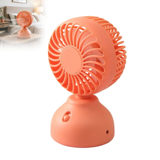 BotaniNest Portable USB Desk Fan With Flexible Gooseneck Quiet For Home Computer Laptop