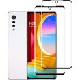 thumbnail image 1 of [2 Pack] Full Coverage Tempered Glass Screen Protector for LG Velvet 5G/LG G9, Easy to Install, [3D Curved] [HD Anti-Scratch ] [No-Bubble ] Screen Protector Compatible LG Velvet 5G/LG G9, 1 of 7
