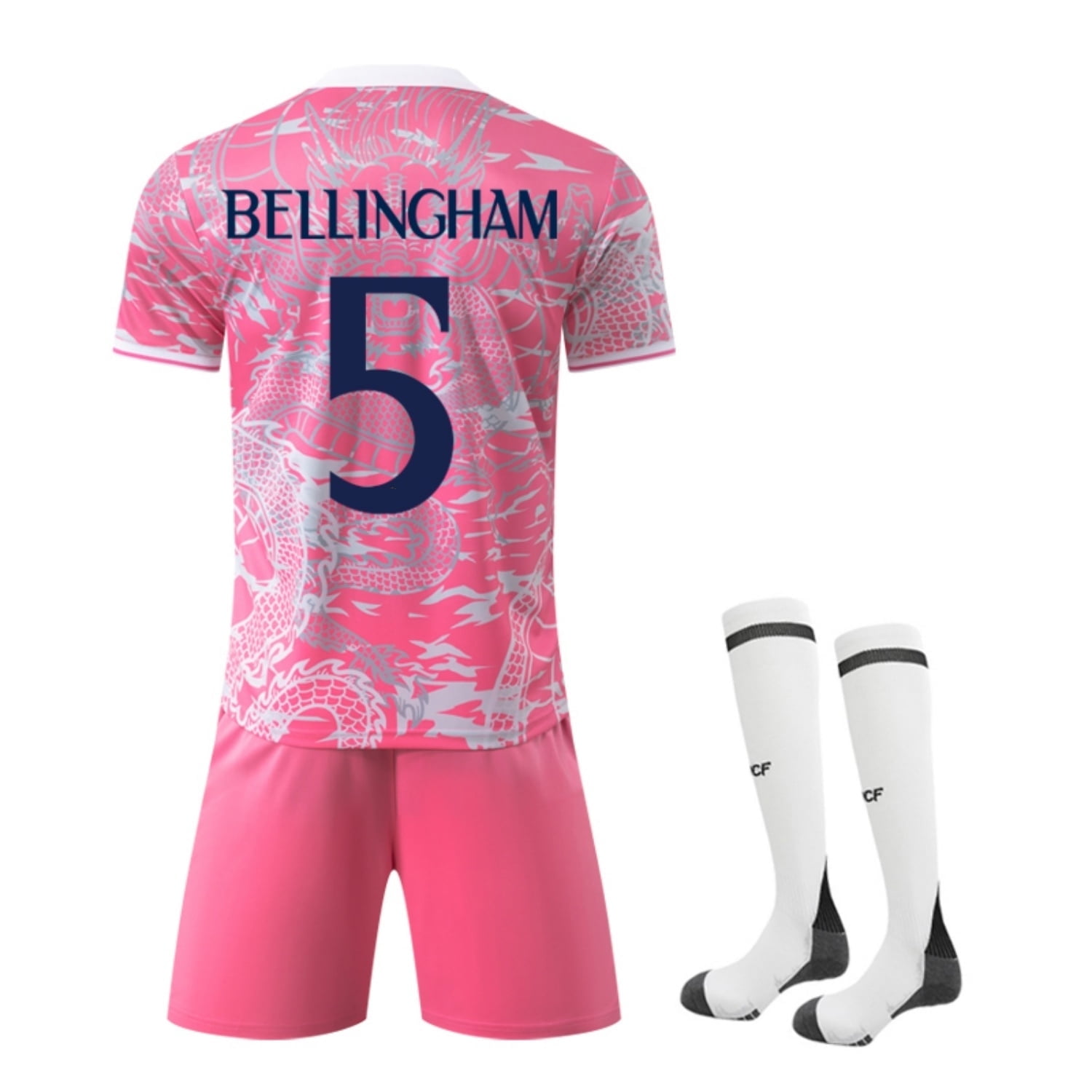 Madrid 24/25 Pink Dragon Pattern Authentic #5 Bellingham Home