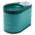 thumbnail image 1 of Jewelry Storage Box Multilayer Rotating Plastic Jewelry Stand Earrings Box Cosmetics Beauty Container Organizer with Mirror, 1 of 9