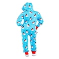 thumbnail image 3 of Combinaison à Capuche pour Femmes, Pantalon Long de Noël, Justaucorps à Manches Longues, Pyjama, Tenue d'Intérieur, 3 of 3