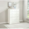 thumbnail image 2 of Sumerlin 6-drawer Bedroom Chest of Drawers White, 2 of 12