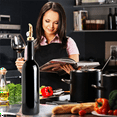 thumbnail image 4 of Weighted Stainless Steel Pourers, Auto Flip Olive Oil Dispenser Spout, Balsamic Vinegar Pour Spouts 4Pcs, 4 of 8
