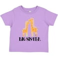 thumbnail image 3 of Inktastic Big Sister Announcement Girls Giraffe Girls Toddler T-Shirt, 3 of 5