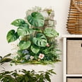 thumbnail image 5 of Vinilo decorativo de pared con plantas tropicales y hojas de tortuga | Adhesivo botánico para dormitorio, sala de estar y baño, 5 of 5