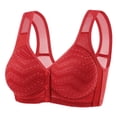 thumbnail image 1 of Front Hook Wireless Bra With Back Shaping Design For Large Cup Women's Underwear Training Waist Belt, 1 of 3