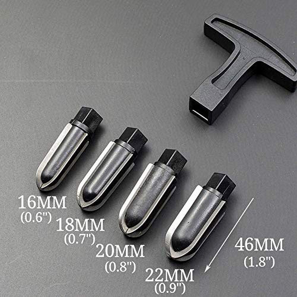 Chunhong Professional 4 Heads Tobacco Pipe Reamer Kit with Gift Box Handle Smoking Pipe Scraper Carbon Remover Tool Set