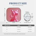thumbnail image 3 of Fotbe Pink Balloon Puppy Art Juego de 2 Piezas de Parasoles para Parabrisas | Bloqueador Solar para Auto | Accesorios Plegables para Protección Solar Interior-Medium, 3 of 6