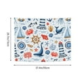 thumbnail image 6 of Picia Watercolor Nautical Pattern Tapestry-Tapestries for Bedroom Living Room Dorm(29x37"), 6 of 8