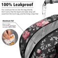 thumbnail image 5 of Womens Pioneer Flower Floral Print Pattern Lunch Box for Work,Insulated Lunch Bag for Women,Loncheras Para Mujer,Leakproof Adult Lunch Bag for Work,Beach,Travel,Picnic,Camping, 5 of 7