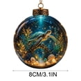 thumbnail image 7 of Qwtwty Christmas Decorations Hanging Ornaments, Shatterproof Plastic Decorative Hanging Pendants for Xmas Tree Holiday Party Decor, 7 of 7