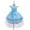 Blue01, variant on LYMAYTER Flower Girl Party Princess Dresses Teenagers Sleeveless Printed Dress Toddler Sweet Birthday Trailing Dress for 3-12 Years