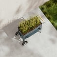 thumbnail image 6 of Herstera Garden Trolley Raised Planter 29.5" W x 13.7" D x 31.5" H - Anthracite, 6 of 9