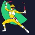 thumbnail image 3 of CafePress - Power Rangers Yellow Ran - Classic Crew Neck Sweatshirt, 3 of 4