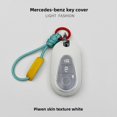 thumbnail image 3 of Car Key Fob Cover Case Protector For 2024 Mercedes C260L Key Fob Cover C Class C200L GLC300 EQE S Class, 3 of 6