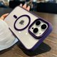 thumbnail image 3 of Luxury Acrylic Clear Armor Wireless Charging Phone Case for iPhone 15 14 Plus 13 12 11 Pro Max Magnetic Shockproof Bumper Cover, 3 of 5