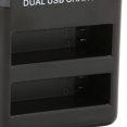 thumbnail image 3 of Cargador de batería Ormromra para cámara CHG‑USB‑AHDBT401 USB Doble Canal, 3 of 8