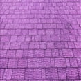 thumbnail image 1 of Ahgly Company Machine Washable Indoor Square Transitional Violet Purple Area Rugs, 8' Square, 1 of 7
