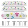 thumbnail image 2 of HAHDAXIA Shell Background Bedding Solid Comforter Set for All Seasons 3 Pieces(1 Comforter+2 Pillowcases) Soft Microfiber Bedding Set Queen(90"x90"), 2 of 7