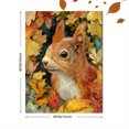 thumbnail image 3 of Qisvanset European Autumn Town Landscape Canvas Print 12x16 Inch Bar Decor, 3 of 8