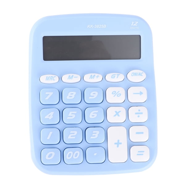 Calculadora De Escritorio, Calculadora Electrónica Con Batería Con Pantalla LCD Grande Y Botón Grande, Calculadora Básica De 12 Dígitos Calculadora De Contabilidad De