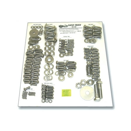 Brothers Trucks CCBKHEX-59 Cab Bolt Kit - Stainless Steel Hex Head