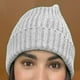 thumbnail image 5 of Gorro de punto con puños, gorro de pescador, talla única, cálido para invierno gris claro Salvador Gorros Beanie, 5 of 8