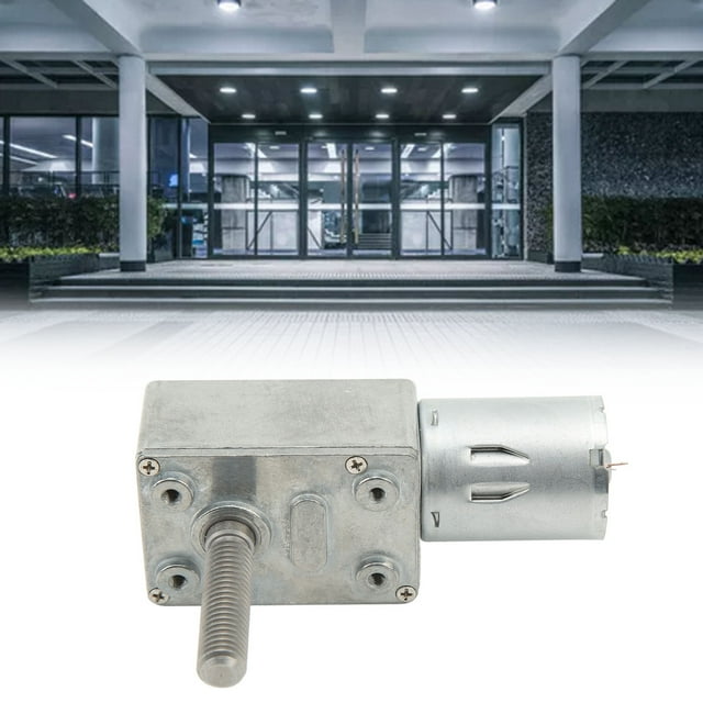 Motor De Engranajes DC12V, M8x33mm 4632-370 Operación Estable Motor De Reducción De 2 RPM Multifuncional De Alta Precisión Para Abridores De Ventanas