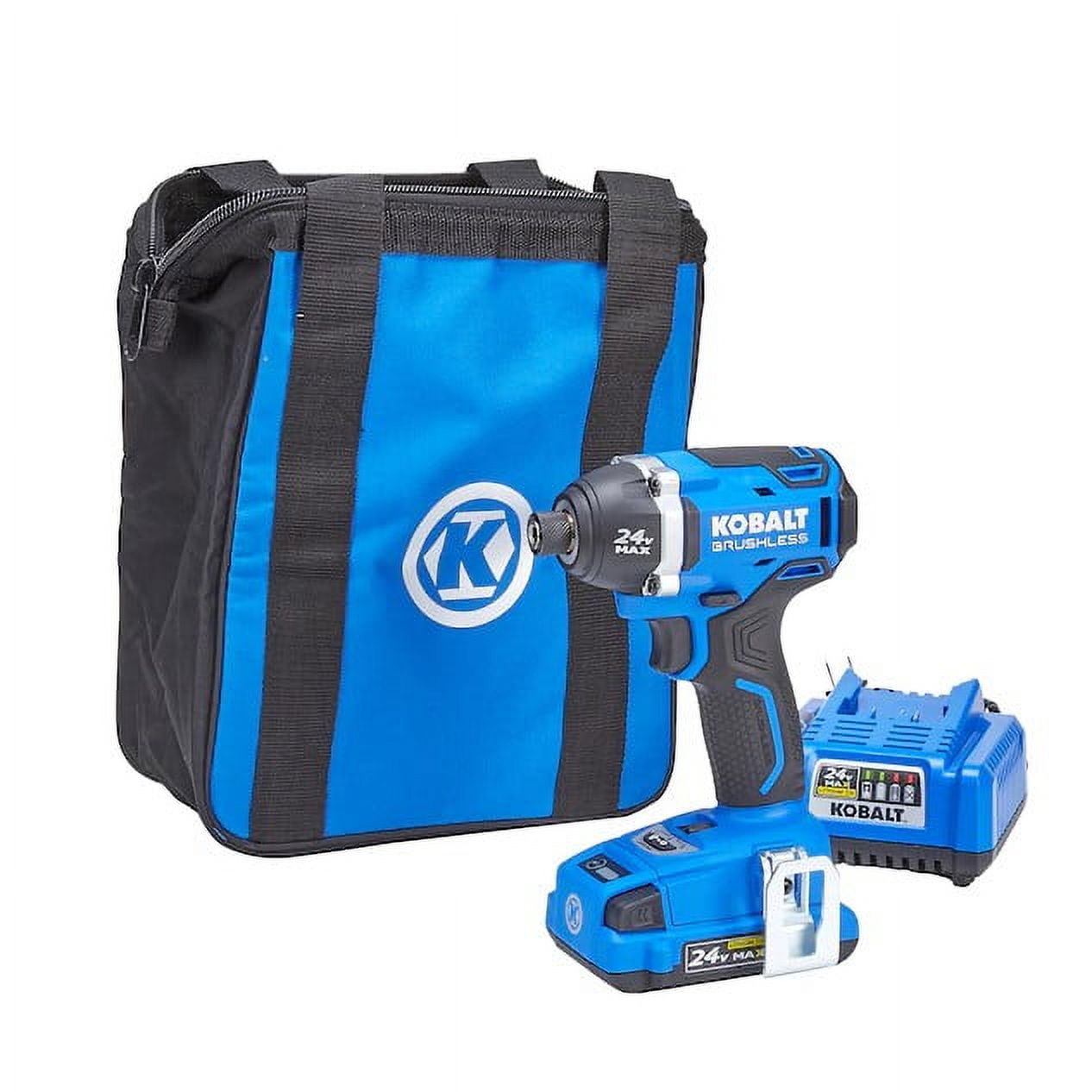 Kobalt 24v max brushless impact sale