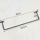 thumbnail image 4 of Hanging Multi-Purpose Hanging Rod Iron Ring Clothes Organizer with Hooks Kitchen Bathroom Towel Racks, 4 of 5