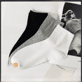 thumbnail image 2 of Calcetines hasta la mitad de la pantorrilla, envueltos individualmente, para mujer, para otoño e invierno, desechables, para hombre, 2 of 6